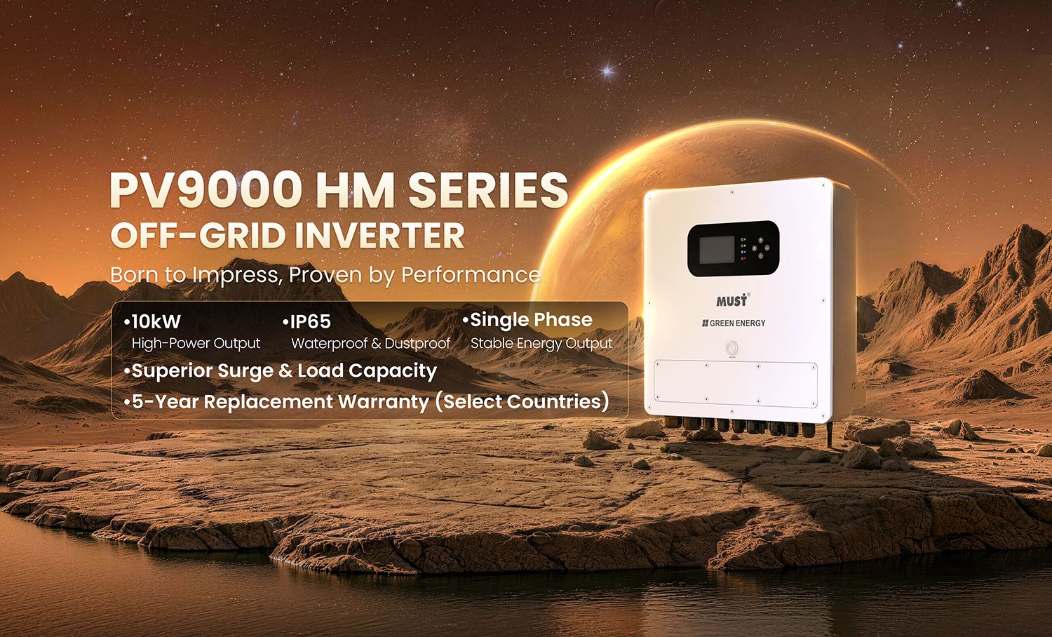 Promotion solaire Must 1